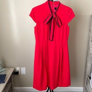 J.Crew red dress. Size 8.